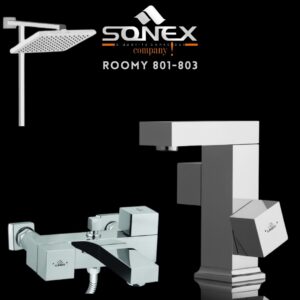 Sonex ROOMY 801-803 Bath Set – Sonex Sanitary Fittings