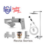 Faisal Recta Series Bath Set