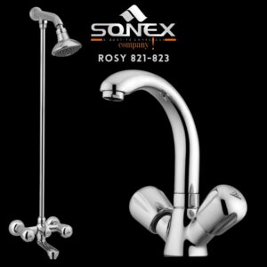 Sonex ROSY 821-823 Bath Set – Sonex Sanitary Fittings