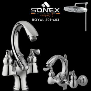 Sonex ROYAL 601-603 Bath Set Chrome – Sonex Sanitary Fitting