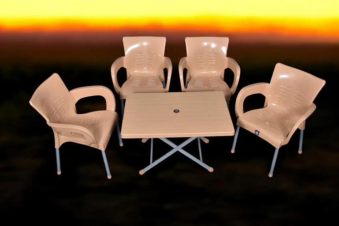 BOSS Relaxo Chair Set with BP-214-S Folding Table - Image 5