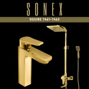 Sonex DESIRE 7461-7463 Bath Set – Sonex Sanitary Fittings