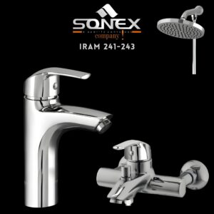 Sonex Iram Bath Set 241-243 – Sonex Sanitary Fittings