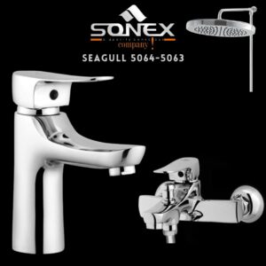 Sonex SEAGULL 5064-5063 Bath Set – Sonex Sanitary Fittings