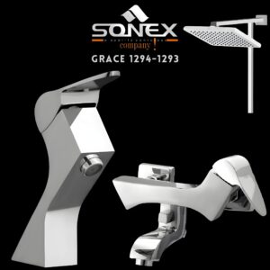 Sonex Grace Bath Set 1294-1293 – Sonex Sanitary Fittings