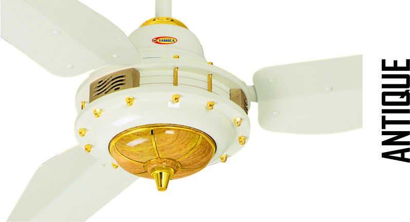 Yashica Ceiling Fan 56- Cooper Wire Off white ( Antique )