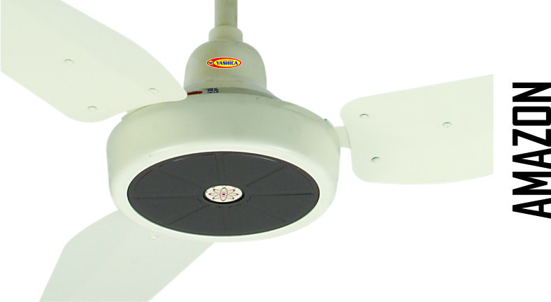 Yashica Ceiling Fan 56- Cooper Wire off white (Amazone )