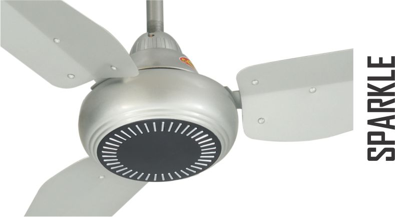 Yashica Ceiling Fan 56- Cooper Wire Office Grey (Sparkal)