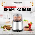 Cambridge Chopper 800W Black & Silver Ch-6129