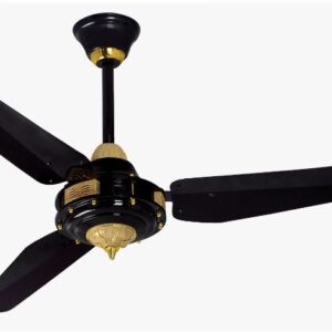Chenab Ceiling fan Antique Model Black