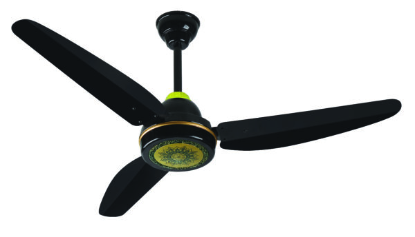 Chenab Rolex Ceiling Fan Black