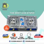 National Gas Stove 2 Burner Model 1020 Slim