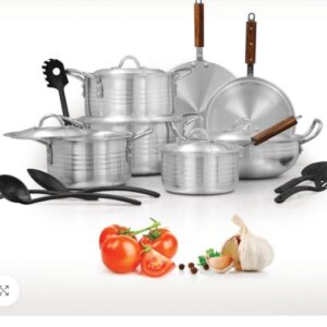 AR Family Jadeed AL Metal Finish Set 19 Pcs.