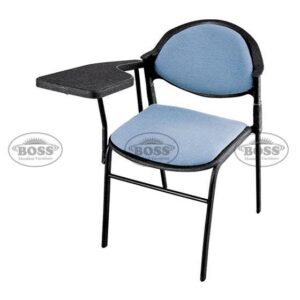 Boss B-02-SC Comfort Study Chair with Cushion – Vertical Pipe