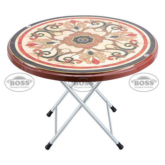 Boss BP-215-S Steel Plastic Round Table 39″ With Sticker