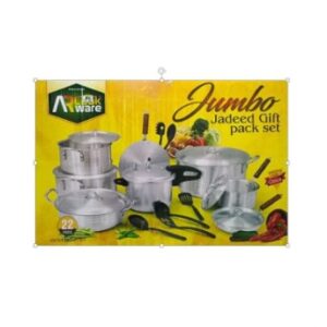 AR cookware Jambo jadeed Metal Finish Gift Set