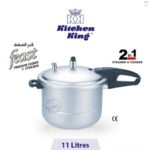 Kitchen King Pressure Cooker+Steamer (feast) – 11 Liters