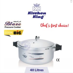 Kitchen King Pressure Cooker (Blaze) – 40 Liters