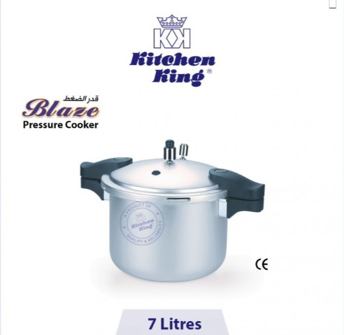 Kitchen King Pressure Cooker (Blaze) – 7 Liters