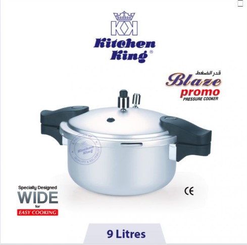 Kitchen King Pressure Cooker (Blaze) (Promo) – 9 Liters