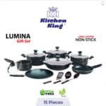 Kitchen King Non Stick Lumina Gift Set – 15 Pieces