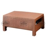 Boss BP-371 Newly Designed Pure Plastic Single Shelf Rattan Table  1 review