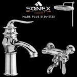 Sonex MARK PLUS 5124-5123 Bath Set – Sonex Sanitary Fittings