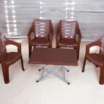 BOSS Elegance Chair Set with BP-214-s Folding Steel Plastic Table