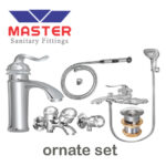 Master Gold Series Oasis Set With Saphire Hand Shower 3086
