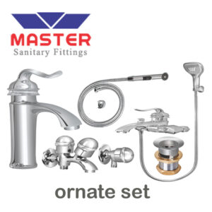 Master Gold Series Oasis Set With Saphire Hand Shower 3086