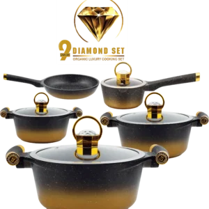 D-168 Non Stick Diamond Gift Set 16-PCS (Diecast Imported Set)