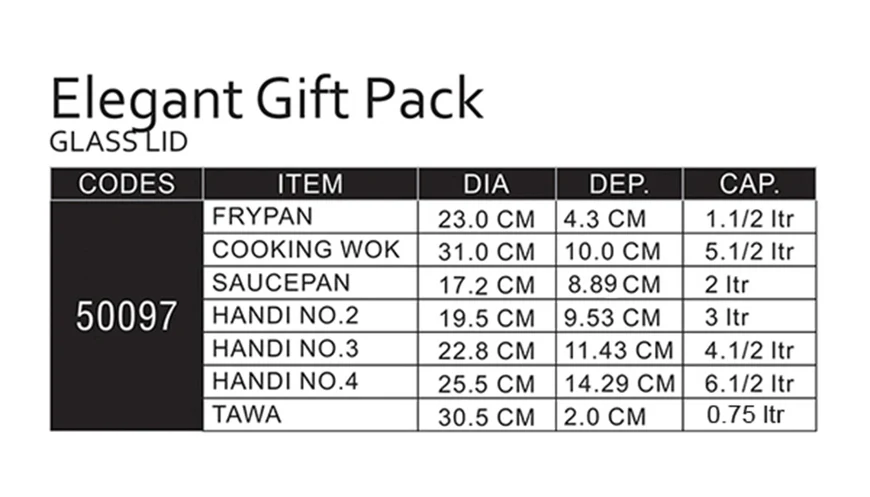 Elegant Gift Pack - Glass LID - Image 3