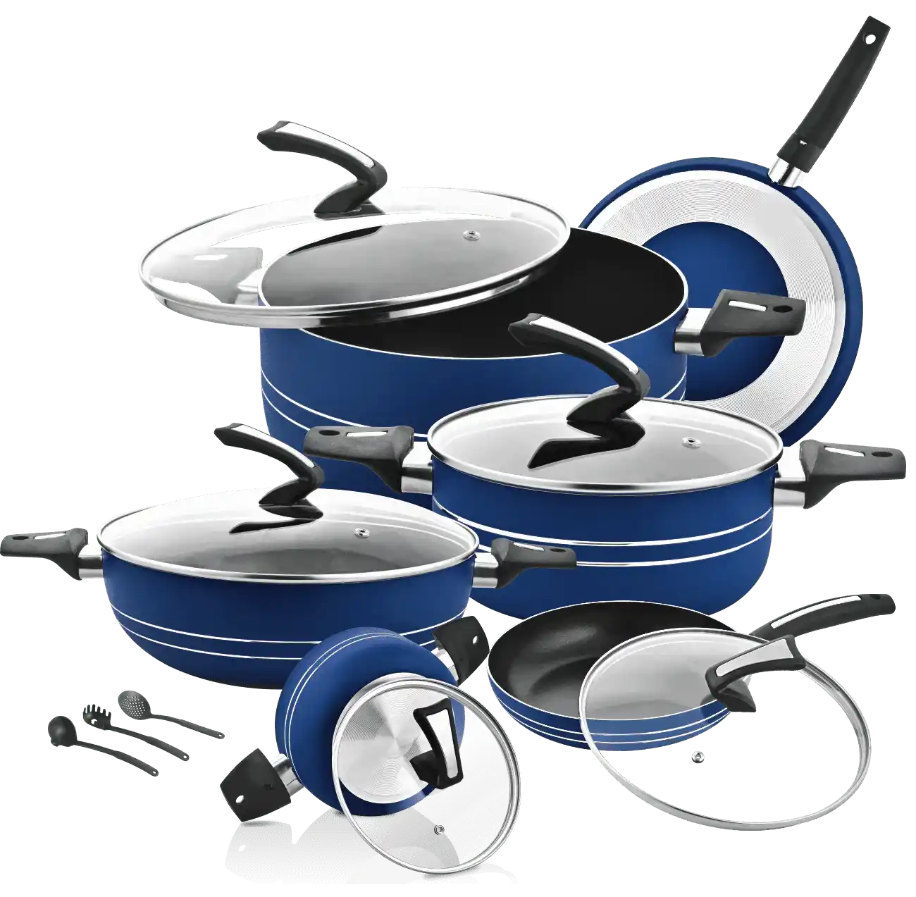 Elegant Nonstick Gift Set 17 Pcs - Image 2